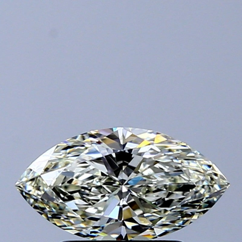1.0 Carat Marquise Natural Diamond with  Cut Diamond in 14KT  view 1
