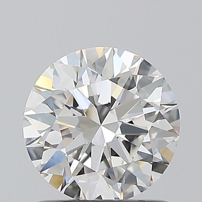 1.01 Carat Round Natural Diamond with  Cut Diamond in 14KT  view 1
