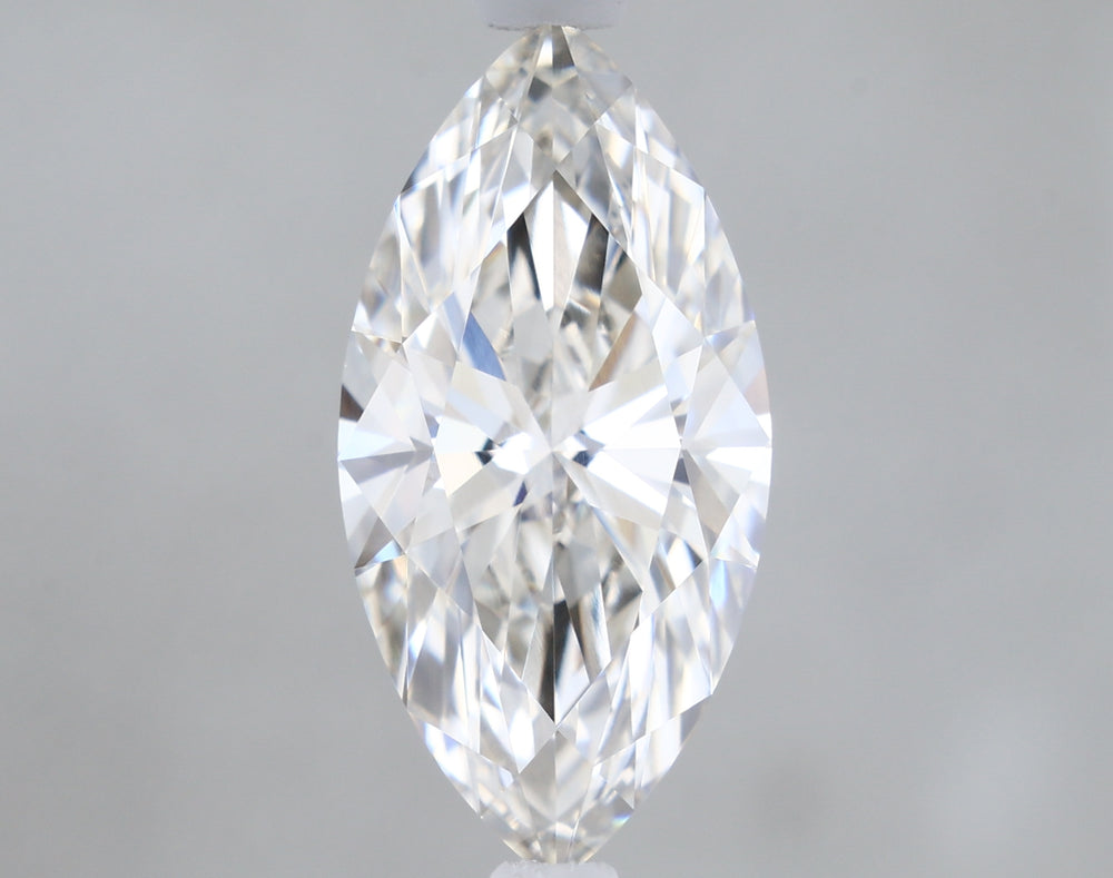 1.19 Carat Marquise Lab Diamond with  Cut Diamond in 14KT  view 1
