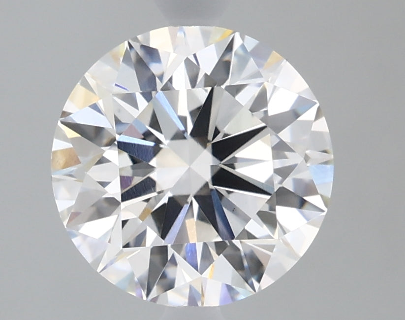 1.85 Carat Round Lab Diamond with  Cut Diamond in 14KT  view 1
