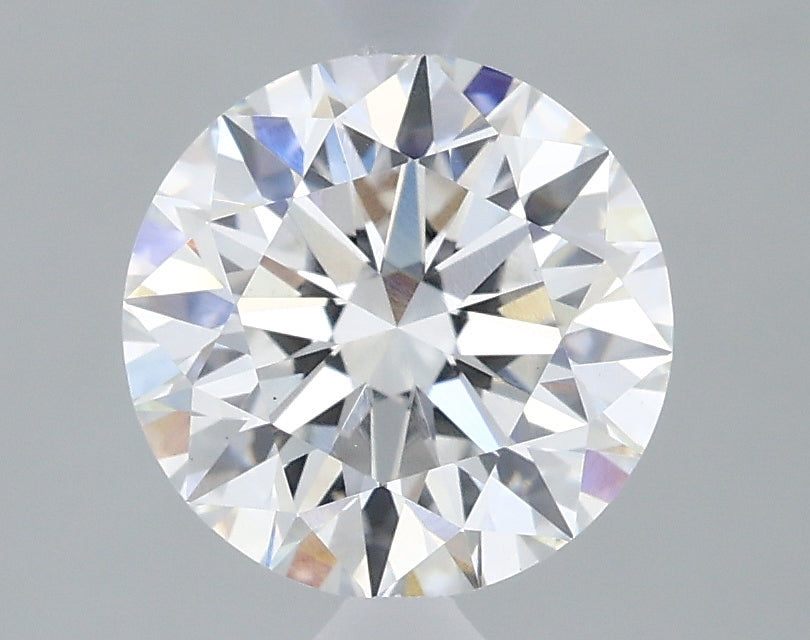 1.64 Carat Round Lab Diamond with  Cut Diamond in 14KT  view 1
