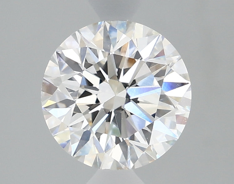 1.12 Carat Round Lab Diamond with  Cut Diamond in 14KT  view 1
