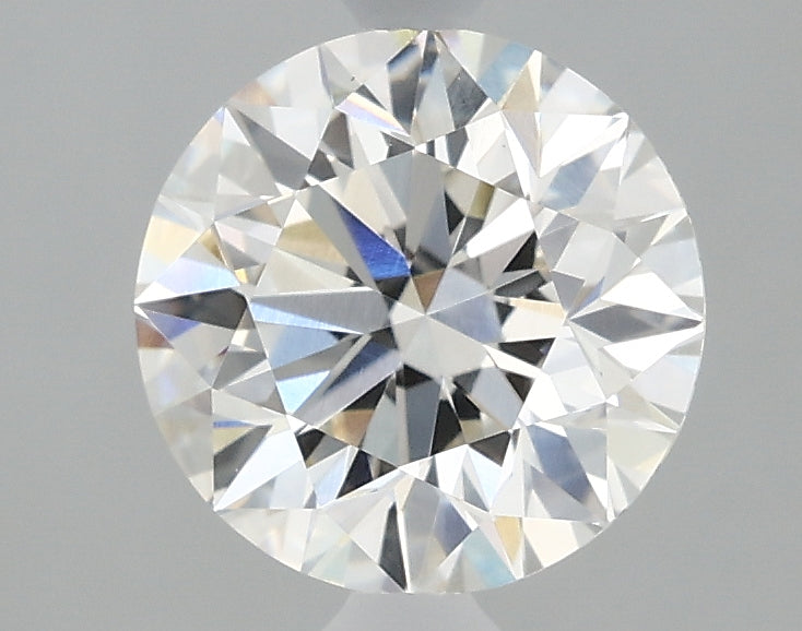 1.4 Carat Round Lab Diamond with  Cut Diamond in 14KT  view 1
