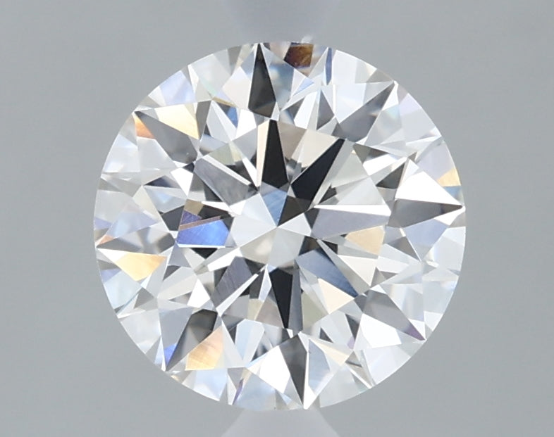 1.41 Carat Round Lab Diamond with  Cut Diamond in 14KT  view 1
