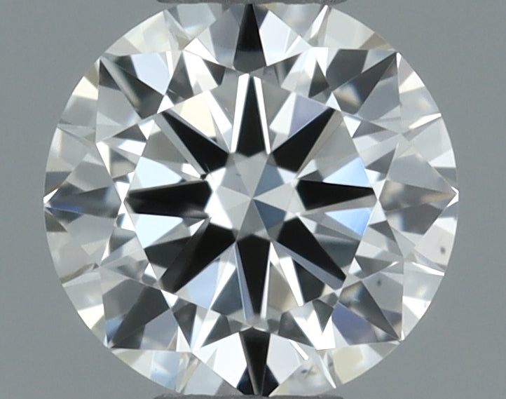 0.3 Carat Round Natural Diamond with  Cut Diamond in 14KT  view 1
