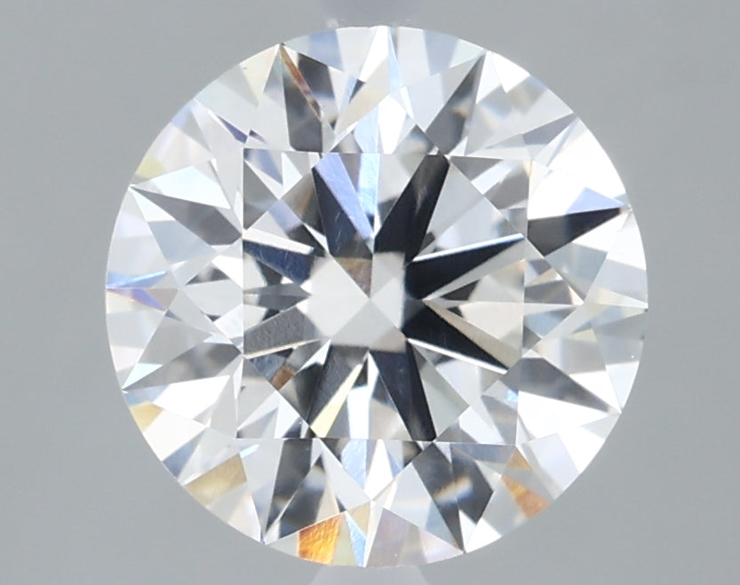 2.15 Carat Round Lab Diamond with  Cut Diamond in 14KT  view 1
