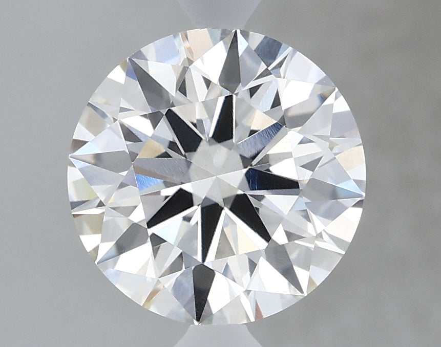 1.85 Carat Round Lab Diamond with  Cut Diamond in 14KT  view 1

