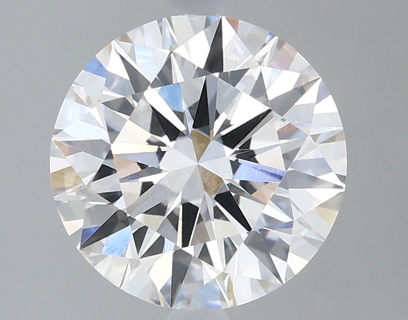 1.86 Carat Round Lab Diamond with  Cut Diamond in 14KT  view 1
