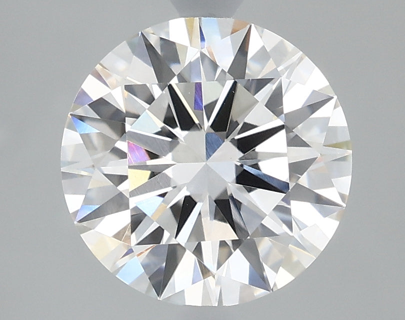 1.84 Carat Round Lab Diamond with  Cut Diamond in 14KT  view 1
