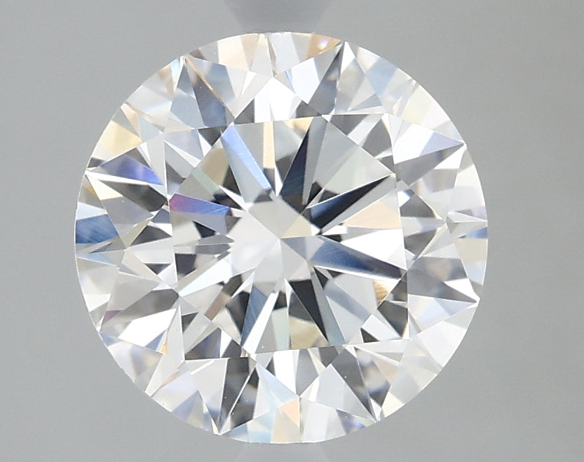 2.01 Carat Round Lab Diamond with  Cut Diamond in 14KT  view 1
