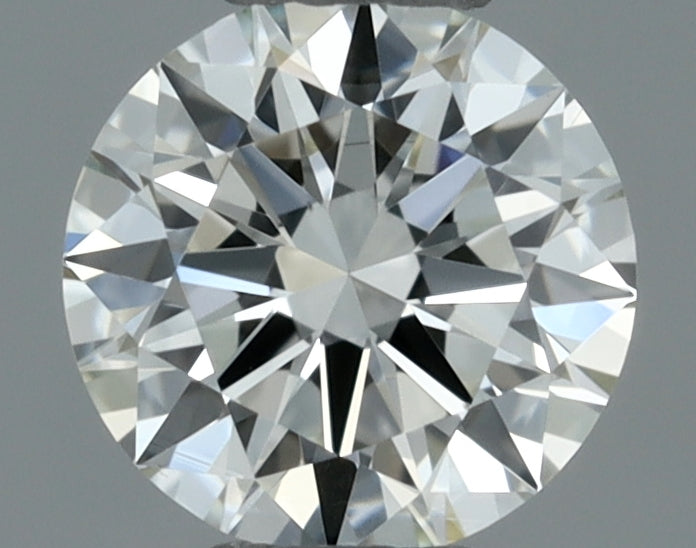 0.3 Carat Round Natural Diamond with  Cut Diamond in 14KT  view 1
