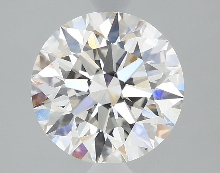 1.53 Carat Round Lab Diamond with  Cut Diamond in 14KT  view 1
