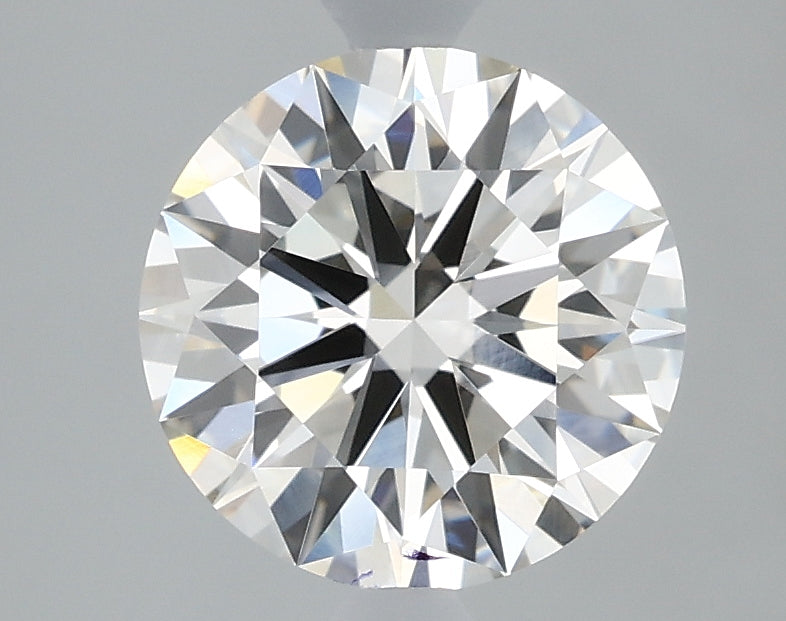 1.5 Carat Round Lab Diamond with  Cut Diamond in 14KT  view 1
