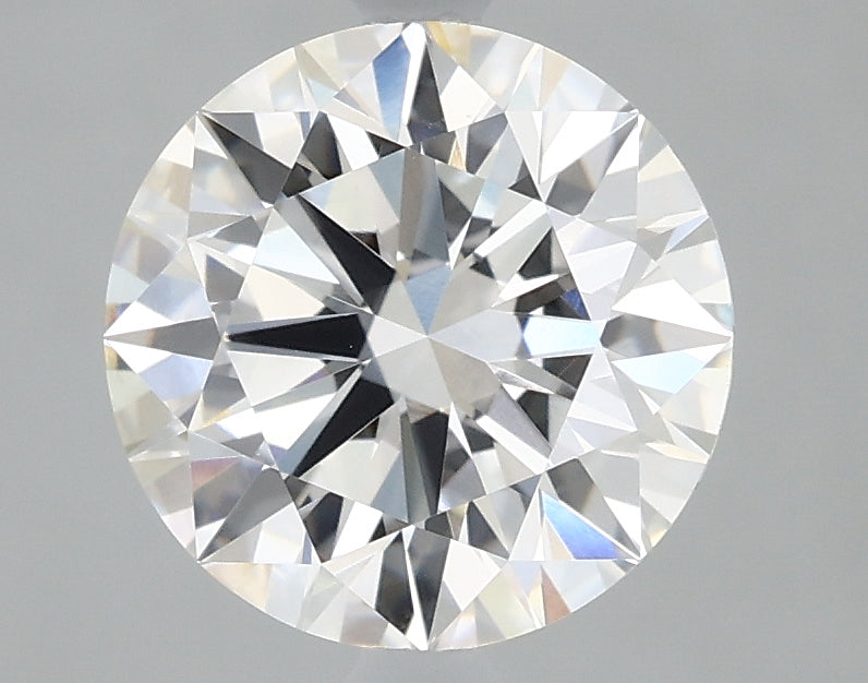 1.85 Carat Round Lab Diamond with  Cut Diamond in 14KT  view 1
