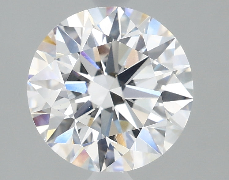 1.55 Carat Round Lab Diamond with  Cut Diamond in 14KT  view 1
