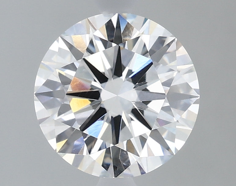1.5 Carat Round Lab Diamond with  Cut Diamond in 14KT  view 1

