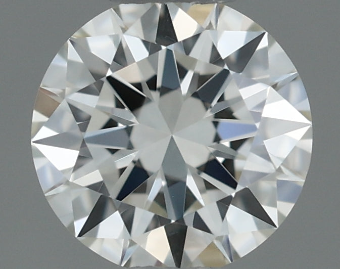 0.3 Carat Round Natural Diamond with  Cut Diamond in 14KT  view 1
