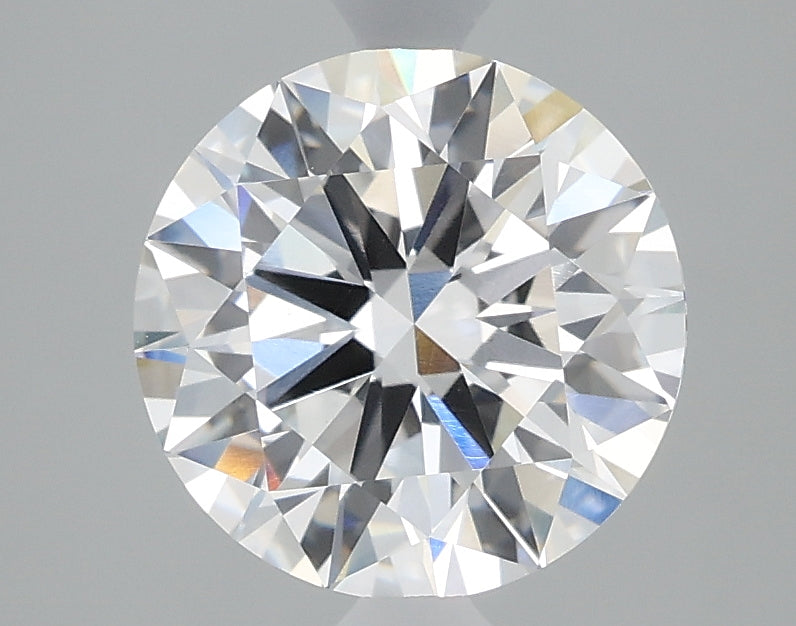 1.81 Carat Round Lab Diamond with  Cut Diamond in 14KT  view 1
