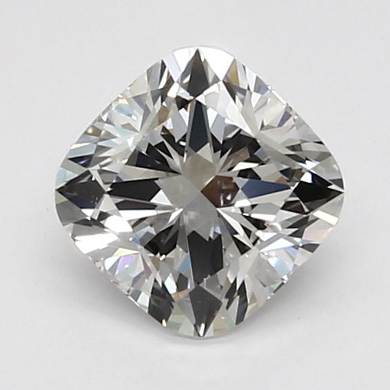 1.31 Carat Cushion Lab Diamond with  Cut Diamond in 14KT  view 1
