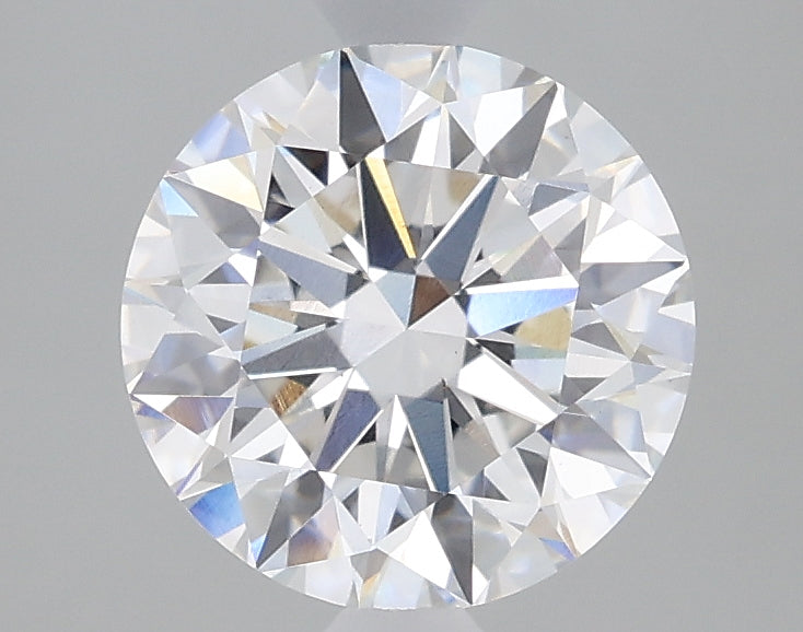 1.63 Carat Round Lab Diamond with  Cut Diamond in 14KT  view 1
