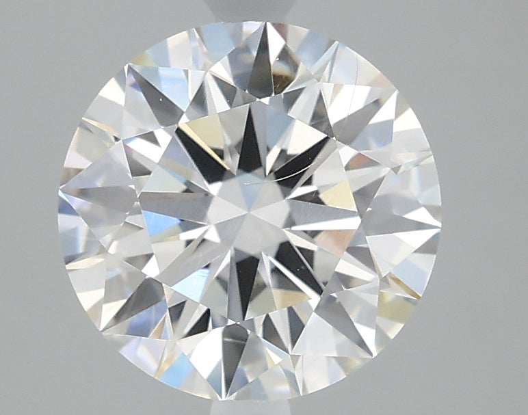 1.88 Carat Round Lab Diamond with  Cut Diamond in 14KT  view 1
