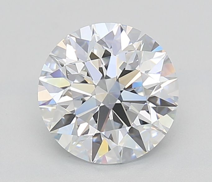 2.35 Carat Round Lab Diamond with  Cut Diamond in 14KT  view 1
