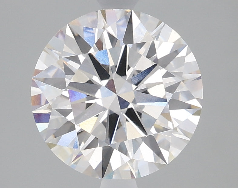 1.94 Carat Round Lab Diamond with  Cut Diamond in 14KT  view 1
