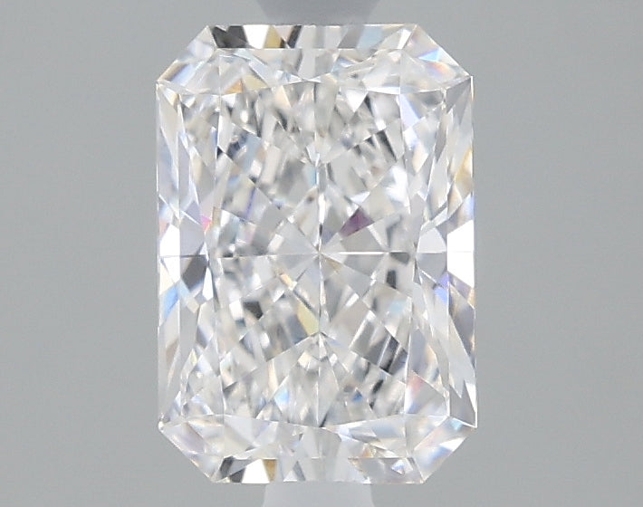 1.01 Carat Radiant Lab Diamond with  Cut Diamond in 14KT  view 1
