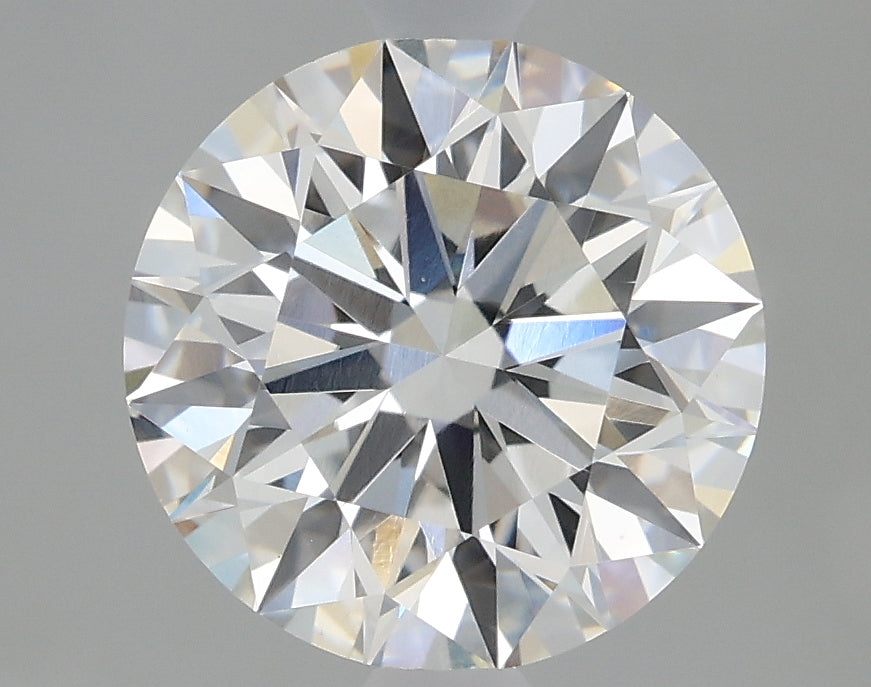1.41 Carat Round Lab Diamond with  Cut Diamond in 14KT  view 1
