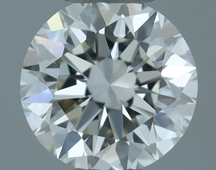 0.3 Carat Round Natural Diamond with  Cut Diamond in 14KT  view 1
