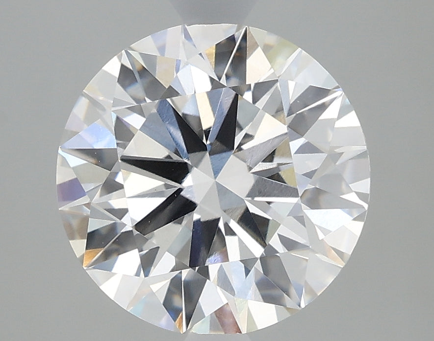 2.36 Carat Round Lab Diamond with  Cut Diamond in 14KT  view 1
