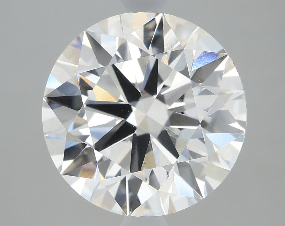 2.53 Carat Round Lab Diamond with  Cut Diamond in 14KT  view 1
