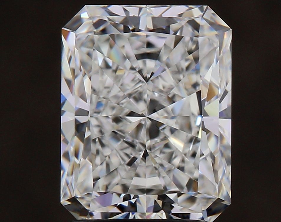 2.03 Carat Radiant Natural Diamond with  Cut Diamond in 14KT  view 1
