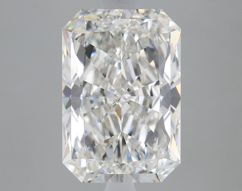 2.53 Carat Radiant Lab Diamond with  Cut Diamond in 14KT  view 1
