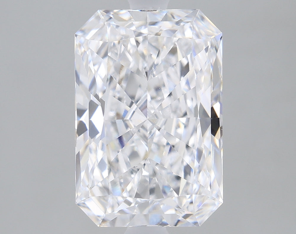 1.93 Carat Radiant Lab Diamond with  Cut Diamond in 14KT  view 1

