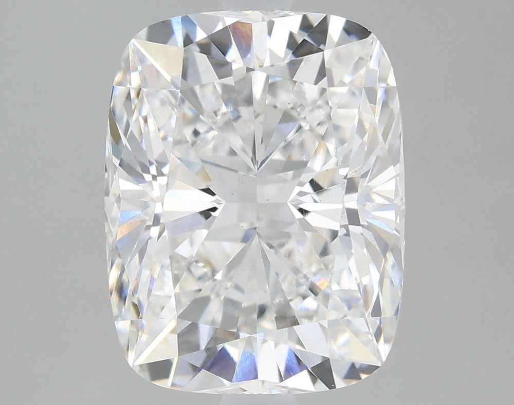 1.91 Carat Cushion Lab Diamond with  Cut Diamond in 14KT  view 1
