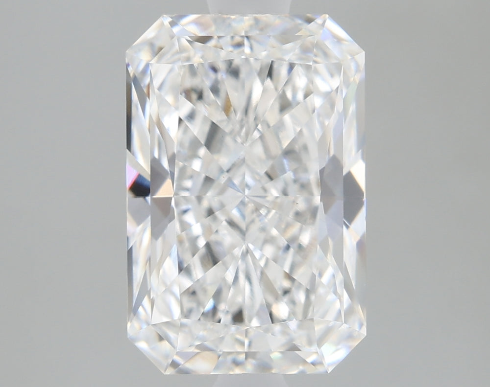 1.81 Carat Radiant Lab Diamond with  Cut Diamond in 14KT  view 1
