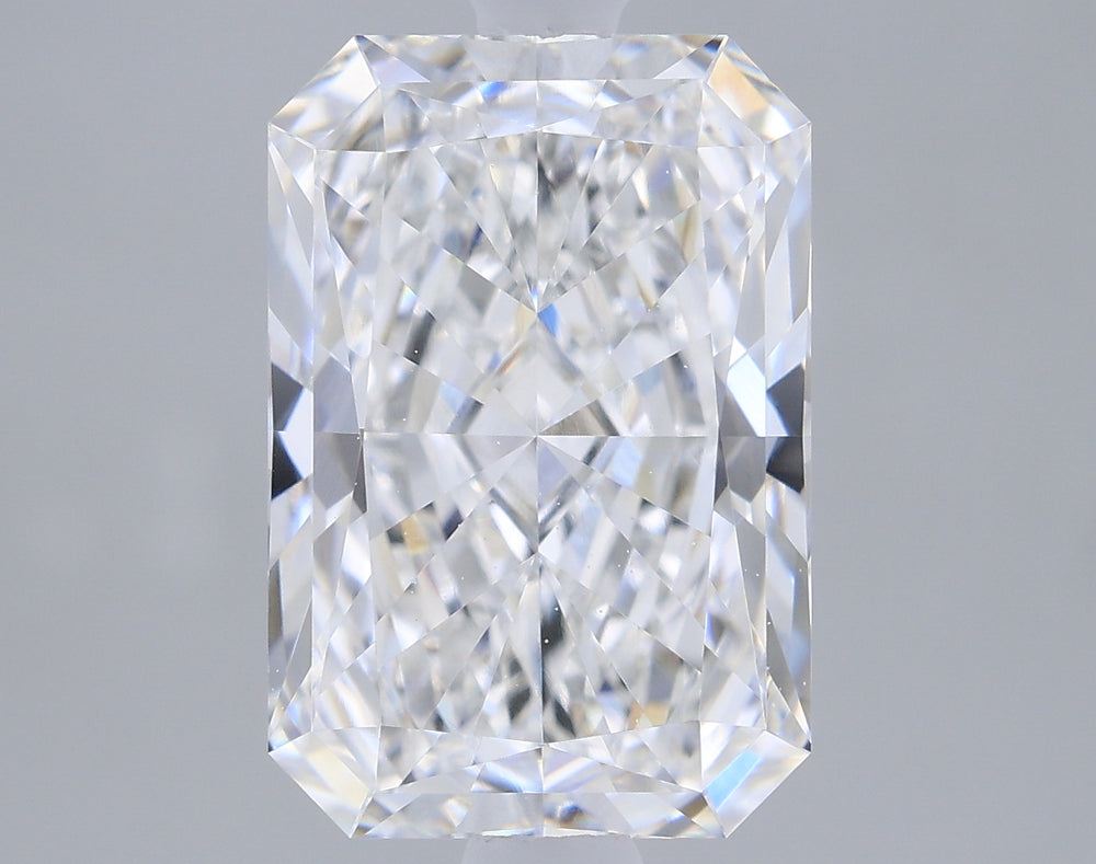 1.9 Carat Radiant Lab Diamond with  Cut Diamond in 14KT  view 1
