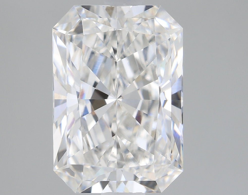 1.6 Carat Radiant Lab Diamond with  Cut Diamond in 14KT  view 1
