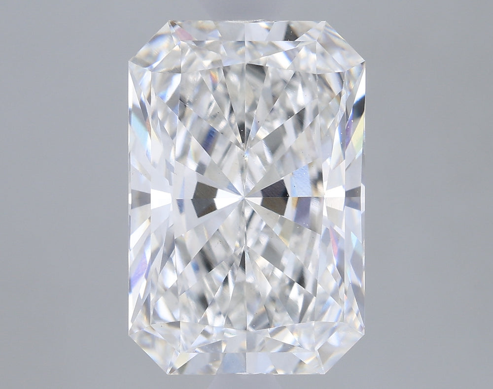 2.11 Carat Radiant Lab Diamond with  Cut Diamond in 14KT  view 1
