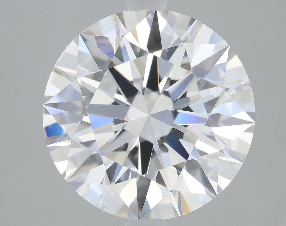2.41 Carat Round Lab Diamond with  Cut Diamond in 14KT  view 1
