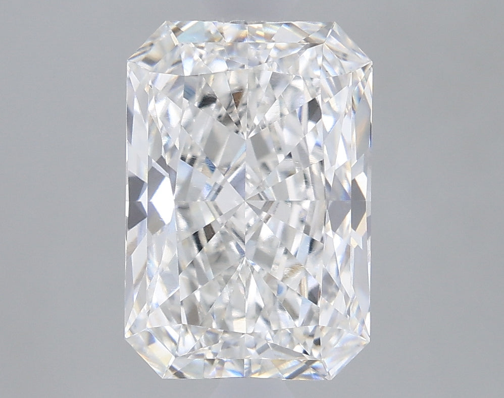 1.89 Carat Radiant Lab Diamond with  Cut Diamond in 14KT  view 1
