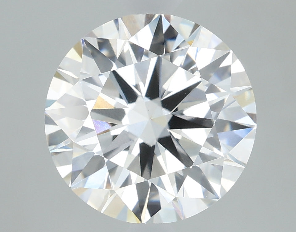2.31 Carat Round Lab Diamond with  Cut Diamond in 14KT  view 1
