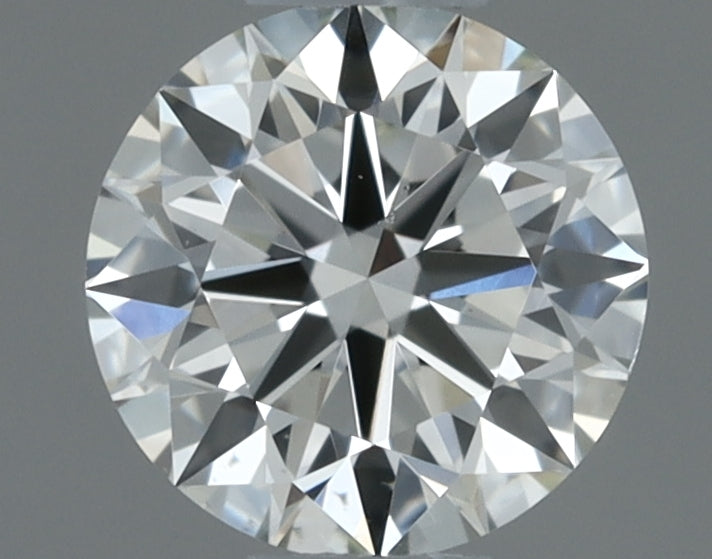 0.3 Carat Round Natural Diamond with  Cut Diamond in 14KT  view 1
