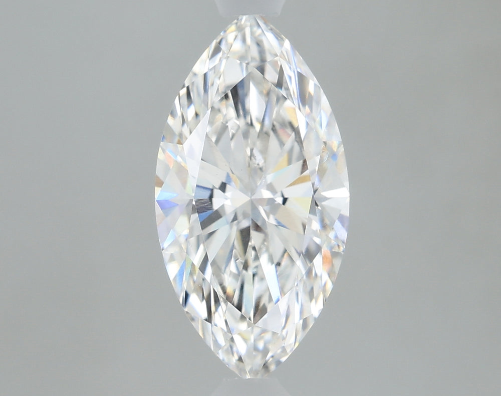 1.91 Carat Marquise Lab Diamond with  Cut Diamond in 14KT  view 1
