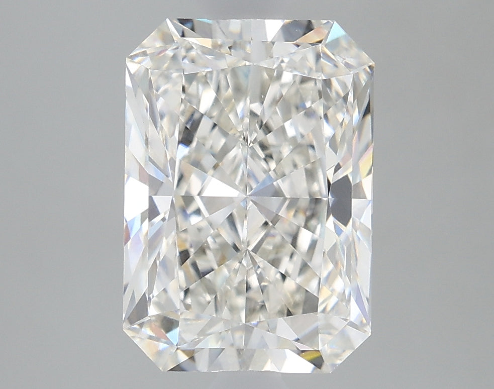 2.07 Carat Radiant Lab Diamond with  Cut Diamond in 14KT  view 1
