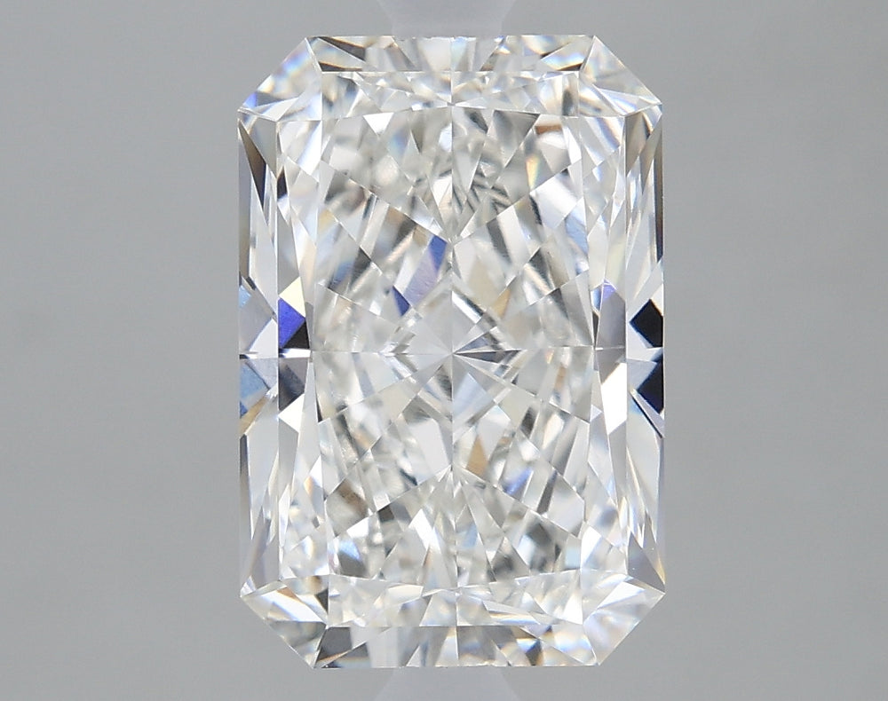 2.52 Carat Radiant Lab Diamond with  Cut Diamond in 14KT  view 1
