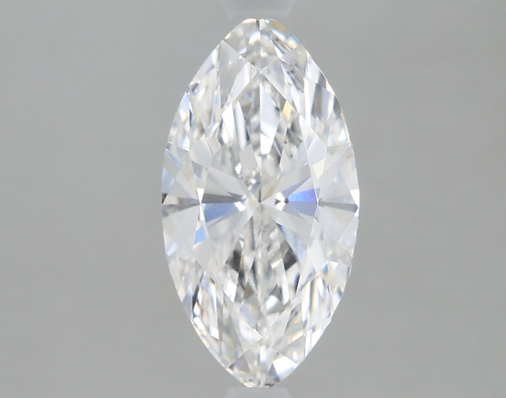 1.09 Carat Marquise Lab Diamond with  Cut Diamond in 14KT  view 1
