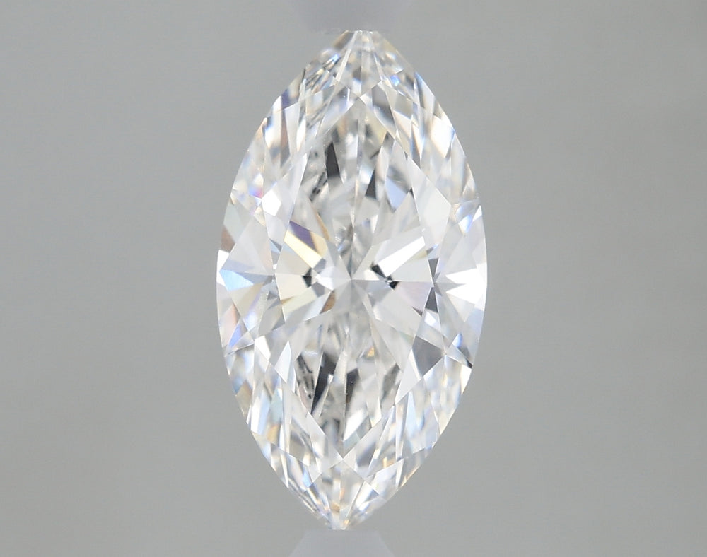 1.53 Carat Marquise Lab Diamond with  Cut Diamond in 14KT  view 1
