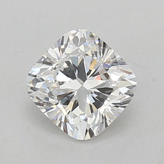 1.21 Carat Cushion Lab Diamond with  Cut Diamond in 14KT  view 1
